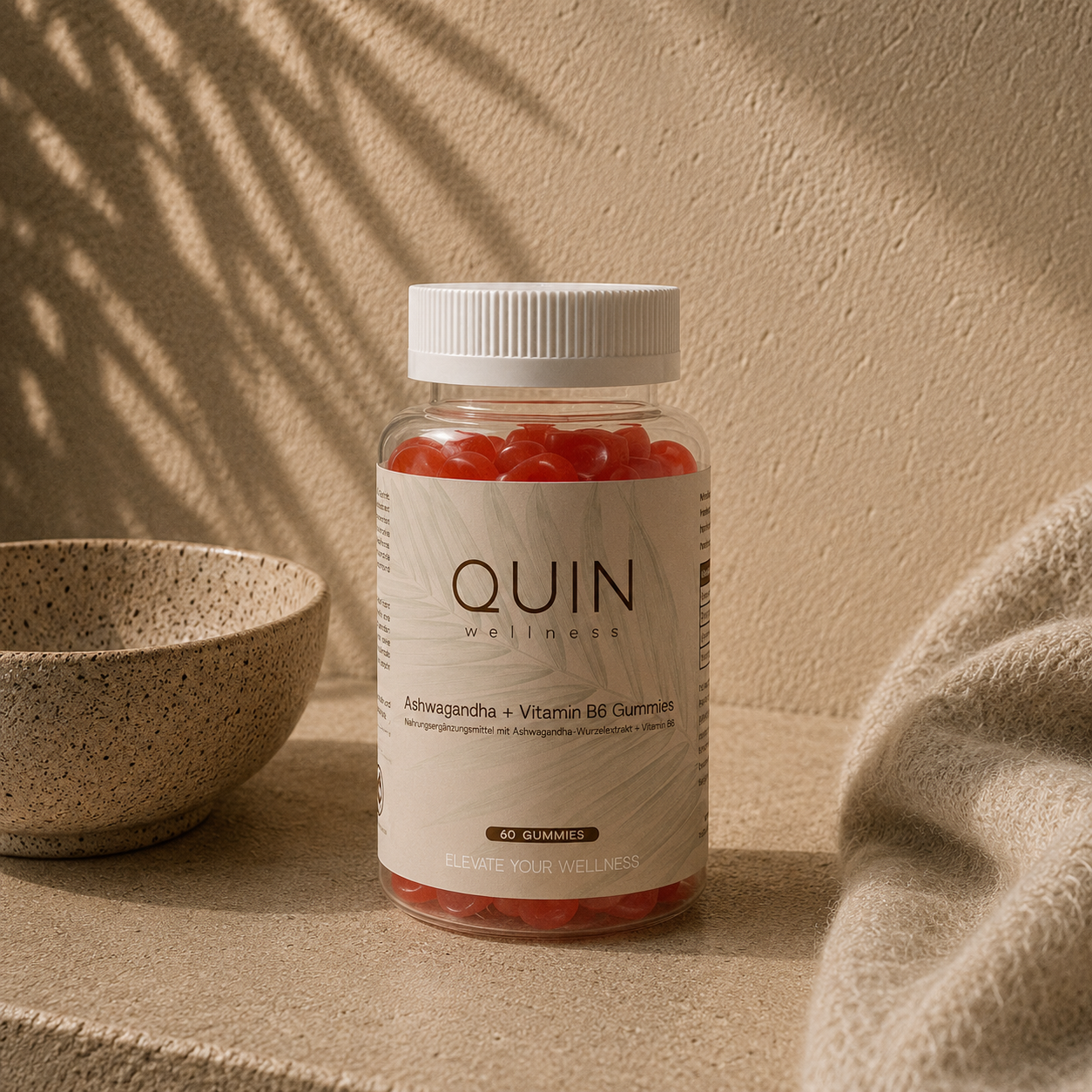 Ashwagandha + Vitamin B6 Gummies - 60 Stk.