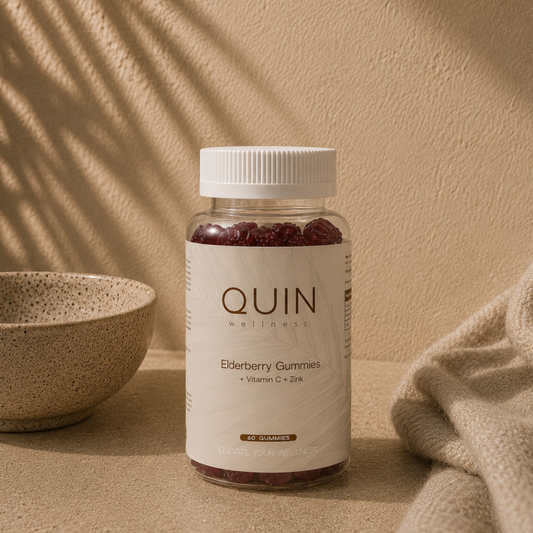 Elderberry Gummies + Vitamin C + Zink – 60 Stück